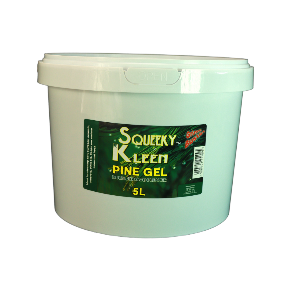 SqueekyKleen Pine Gel – Pine 5 Litre