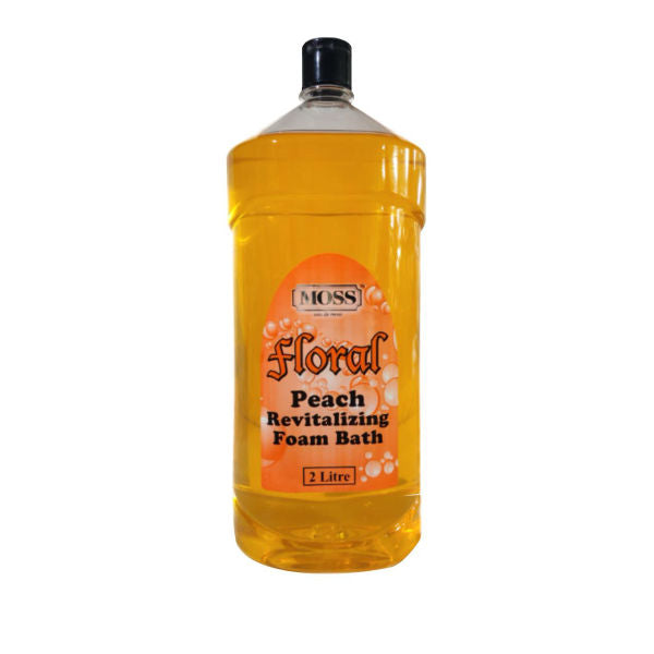 Moss- Peach 2 Litre Revitalising Foam Bath