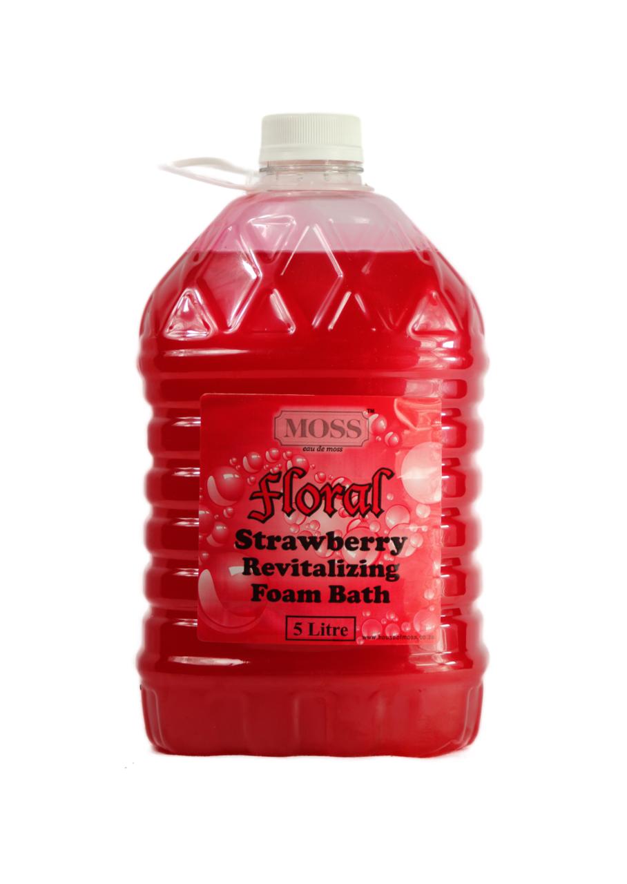 Moss- Strawberry 5Litre Foam bath