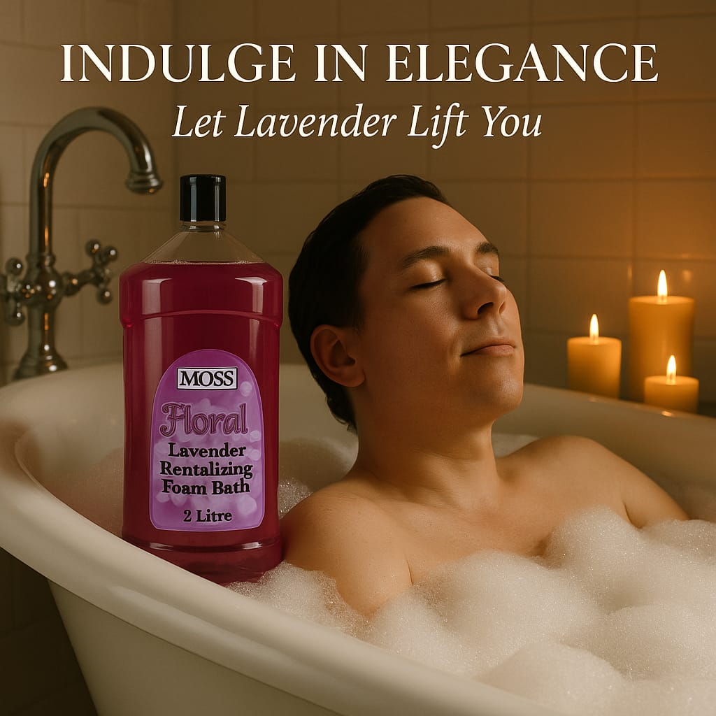 Moss - Lavender revitalizing 2 Litrre Foam Bath