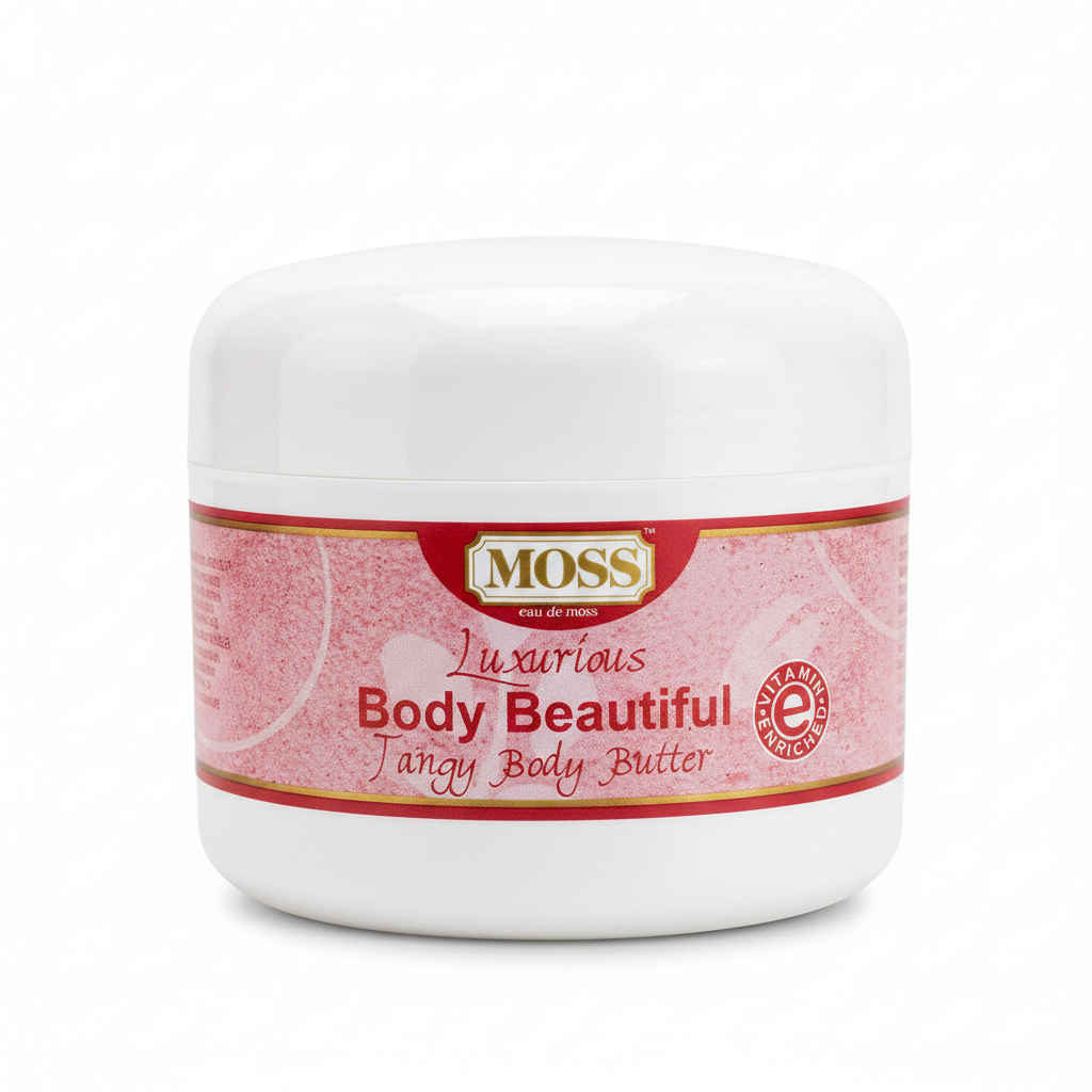MOSS Body Beautiful Tangy Body Butter – Vitamin E Enriched