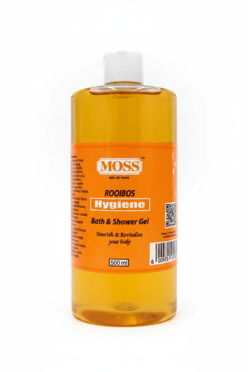 MOSS Rooibos Bath & Shower Gel – Enhanced