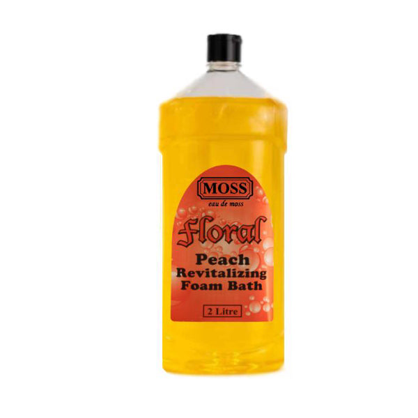 Moss- Peach 2 Litre Revitalising Foam Bath